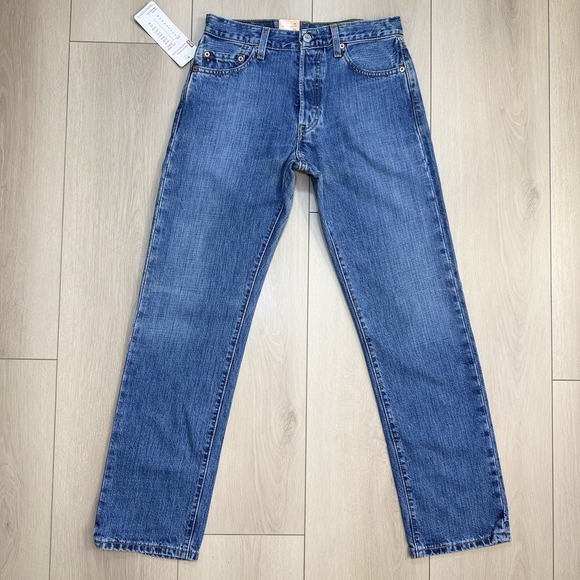Levi's Denim - VTG/Y2K Levis 501 Jeans Womens Size 29x31 Blue Straight Leg Button Fly Pants NWT